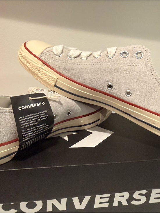 Converse Other - Converse Chuck Taylor All Star Gray Suede Lace-Up Sneakers US 9.5 / 43 EUR